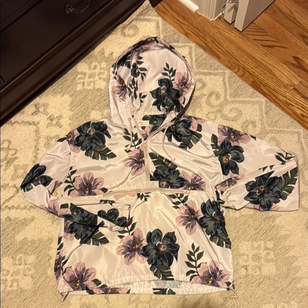 Thread & Supply Floral Jacket with Hood